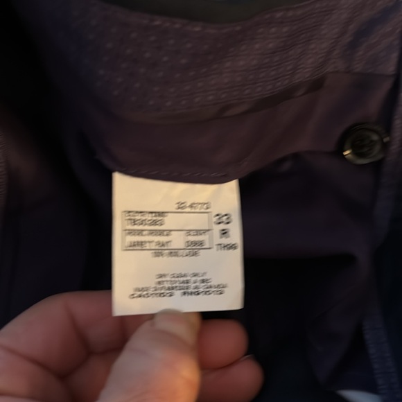 NWT Ted Baker wool suit pants sz 33 regular - Picture 3 of 7